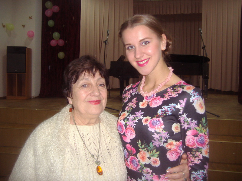 Валентина Коробка з Іриною Шевченко